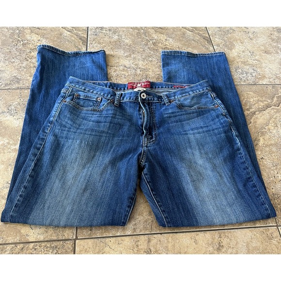 Lucky Brand 361 Vintage Straight Jeans Men's 34x32 Denim Pants Fit 35X31 - Picture 3 of 8